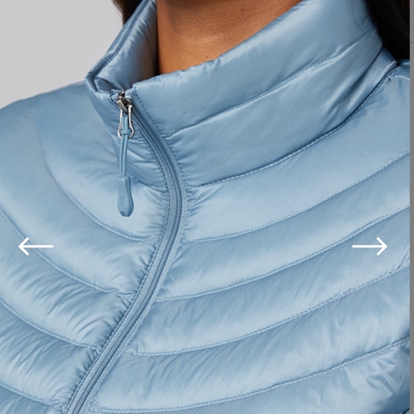 32 Degrees Vibrant Blue Quilted Jacket - Picture 12 of 14